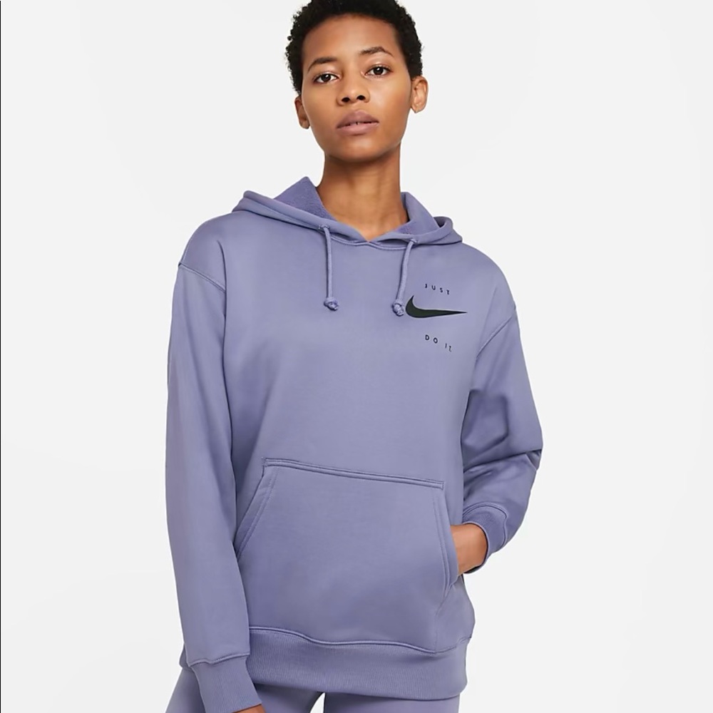Nike Women’s Therma Training Hoodie World Indigo Size L